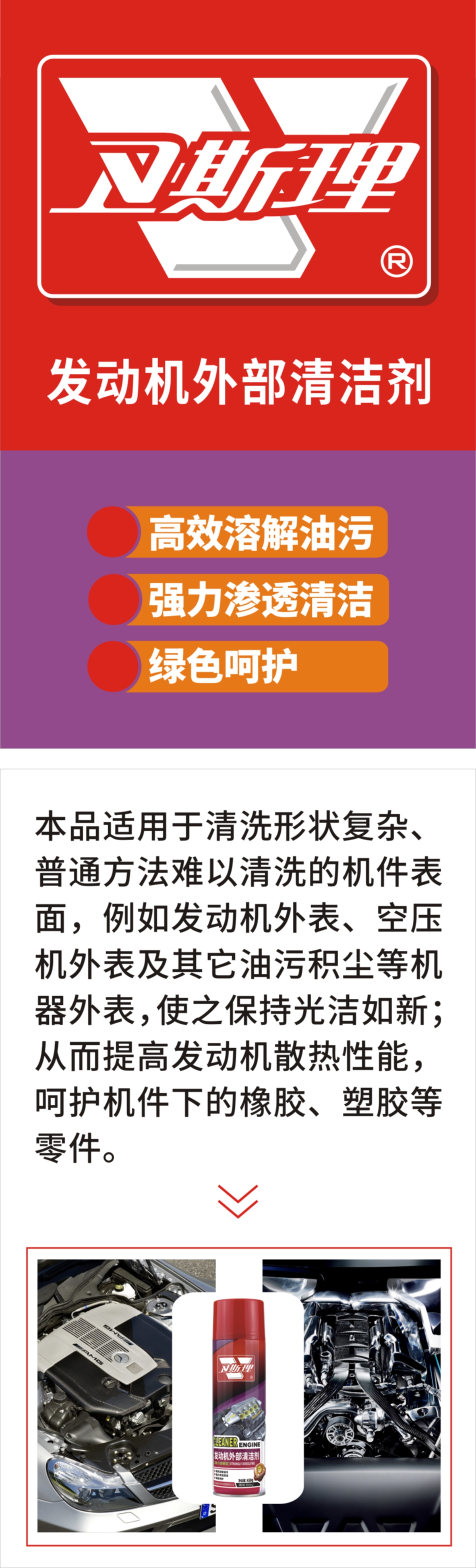 发动机外部清洁剂