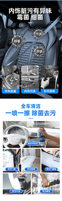 多功能泡沫清洁剂(带刷) 多功能泡沫清洁剂(带刷)