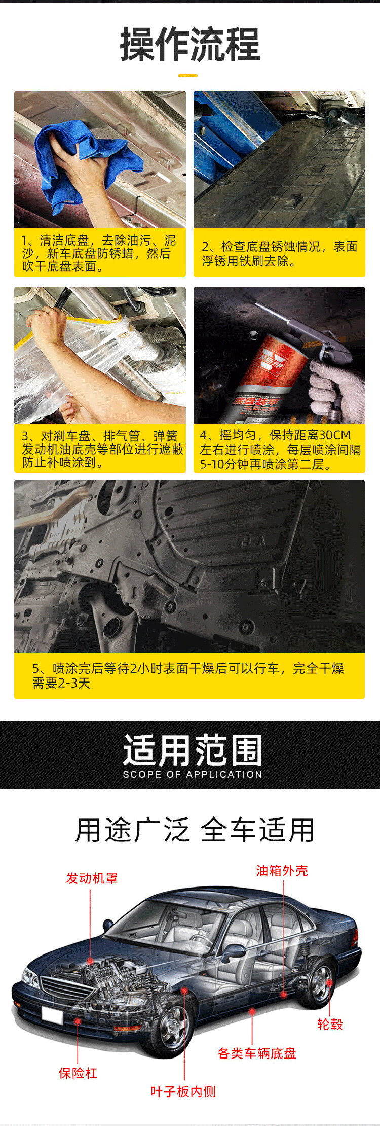 底盘装甲粒粒胶2L